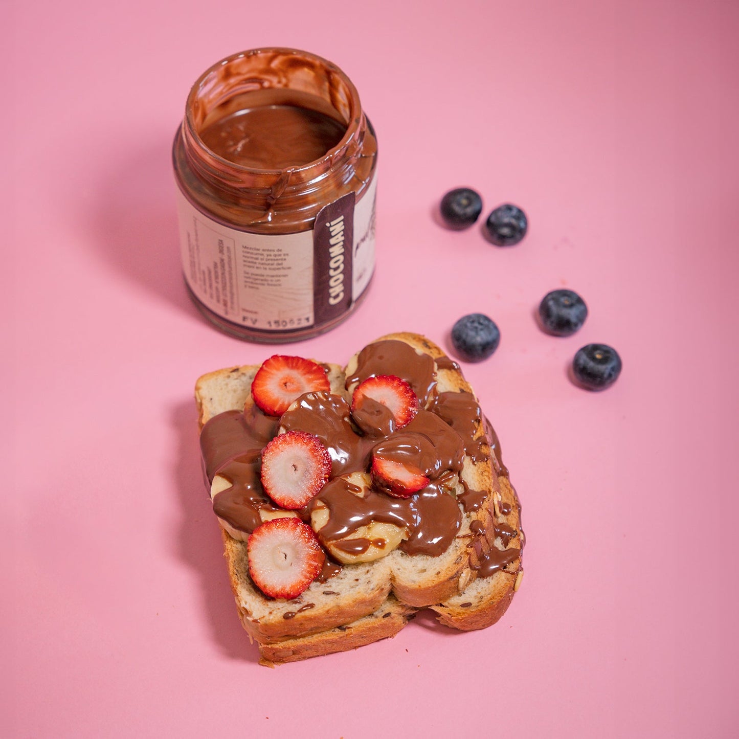 Crema de Chocomaní Pulgar Verde 410 g.