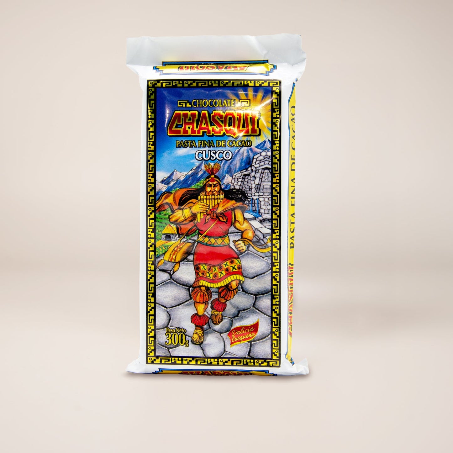 Pasta Pura de Cacao Chasqui 300 g.